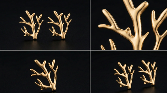 Antler Branch Earring