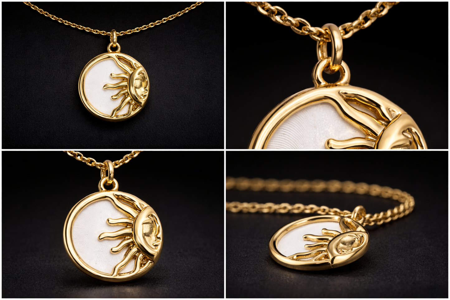 Celestia Sun & Moon Neckchain