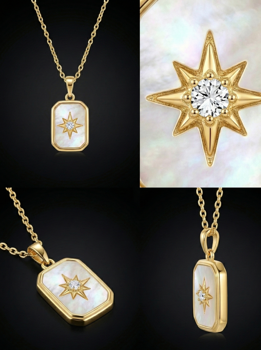 Golden Starburst Neckchain