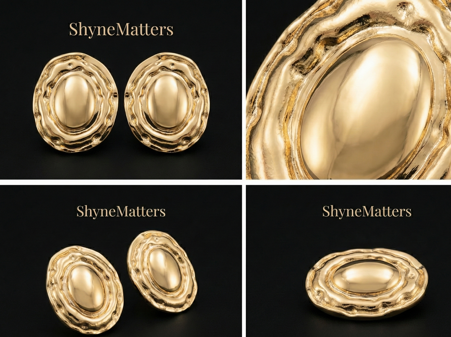 Heritage Gold Earring