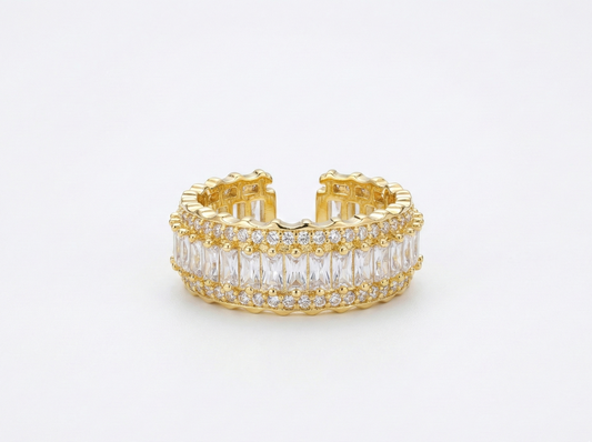 Aurora Crystal Couture Ring