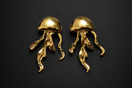 Molten Jellyfish Earring