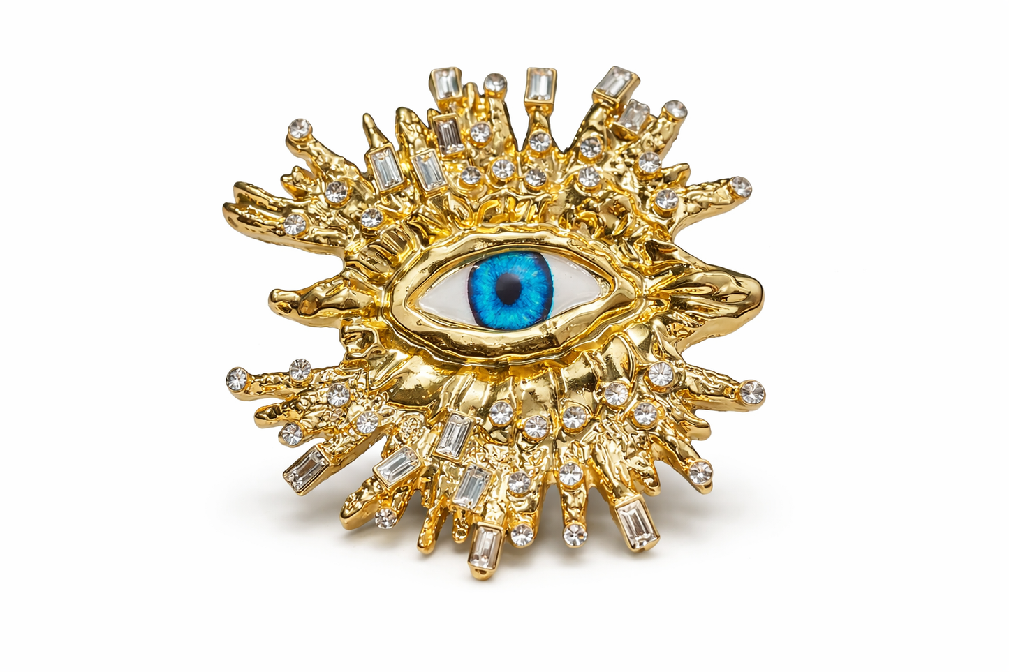 Divine Evil Eye Crystal Ring
