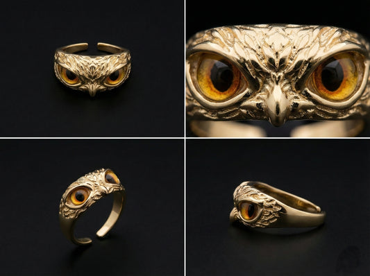 Mystic Owl  Ring