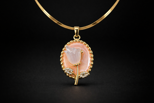 Blush Bloom Neckchain